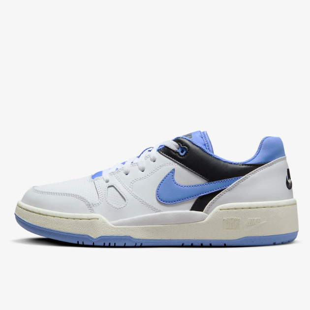 Nike Full Force Low Shoes 'White/Black/Polar Blue' (FB1362