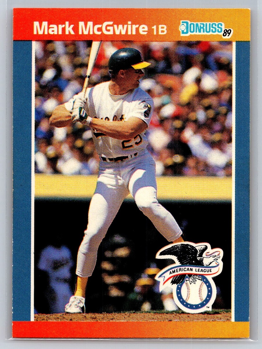 25枚限定 Topps now luis arraez マーリンズ初サイクル安打 1989 Donruss All-Stars Mark McGwire #1 Oakland Athletics | eBay