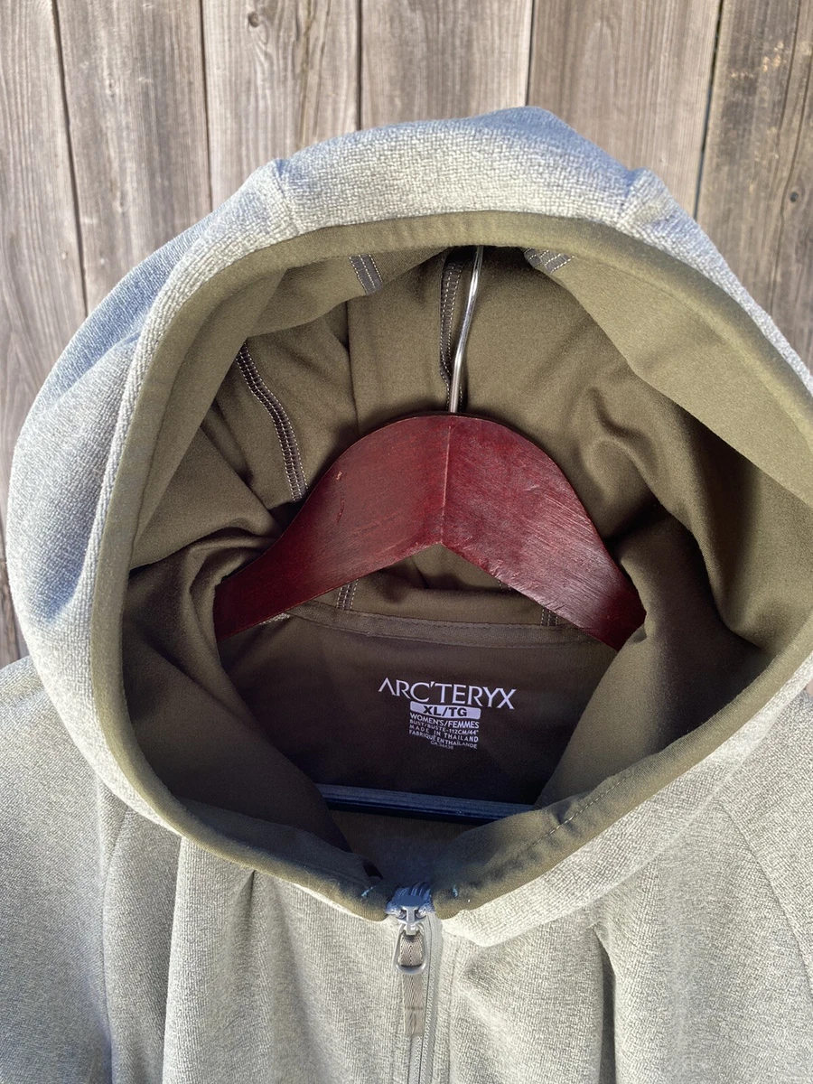 ARC’TERYX POLARTEC JACKET GRAY GREEN XL