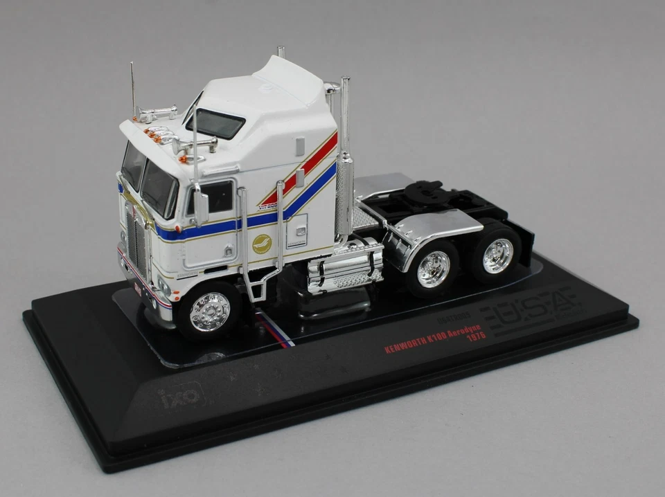 1:64 IXO Models *VIT200* Bicentennial 1976 Kenworth K100 Aerodyne COE Semi Truck - Image 3 of 4