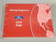 2019 Ford Edge Factory Original Wiring Diagrams Shop Manual