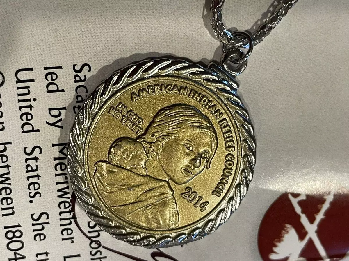 Sacagawea necklace hotsell