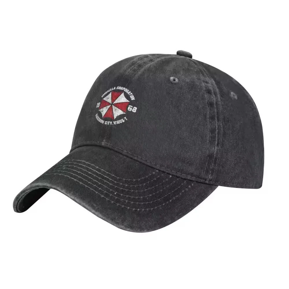 Resident Evil Umbrella Corporation Adjustable Black Casual Outdoor Fashion Hat