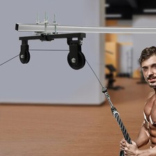 100kg/220.46lb Cable Pulley System Gym Equipment Weight Strength Training Pulley