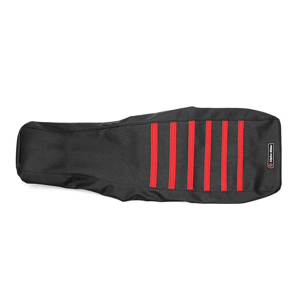 Cubierta de asiento antideslizante para Honda Sportrax400 TRX400EX 1999-2007 TODO NEGRO/ROJO COSTILLAS Foto 3 de 4