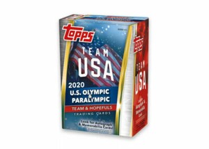 2020 TOPPS Team USA Olympic and Paralympic Blaster Box New And Factory Sealed