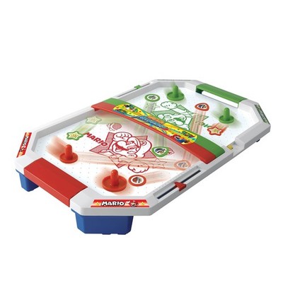 EPOCH Games Super Mario Air Hockey, Tabletop Skill and Action Game with Colle...