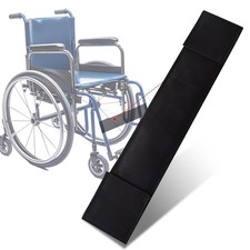 Adjustable Wheelchair Footrest Belt Set,Oxford Cloth Leg Straps Medium, Black