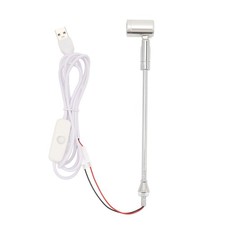 T- LED Small Spotlight USB Powered Aluminum Alloy Rotate 180 Deg Energy Saving