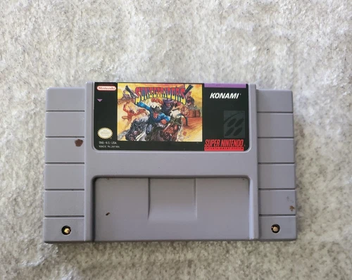 Sunset Riders (Super Nintendo, SNES) -- Authentic game cart only Konami