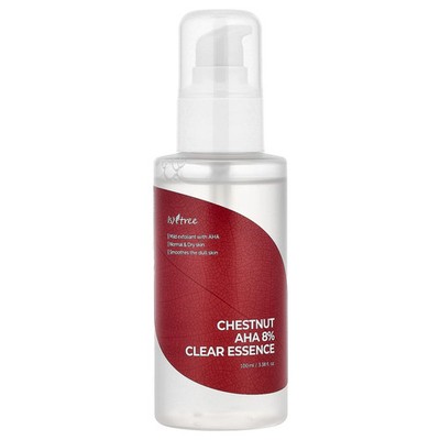 Chestnut AHA 8% Clear Essence Exfoliating Serum Face 100ml Normal Dry Skin