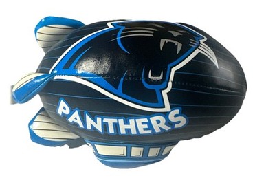NFL Carolina Panthers Football Plane Plush Stocking Stuffer Ornament 6'' X 12''