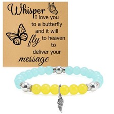 Sympathy Beads Bracelet for Loss of Loved Memorial Gifts for Loss of Mom Dad Rem