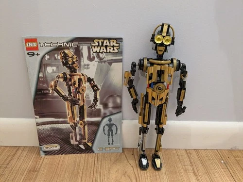 Lego Technic Star Wars set 8007 C-3P0 - 100% Complete with Instruction Manual