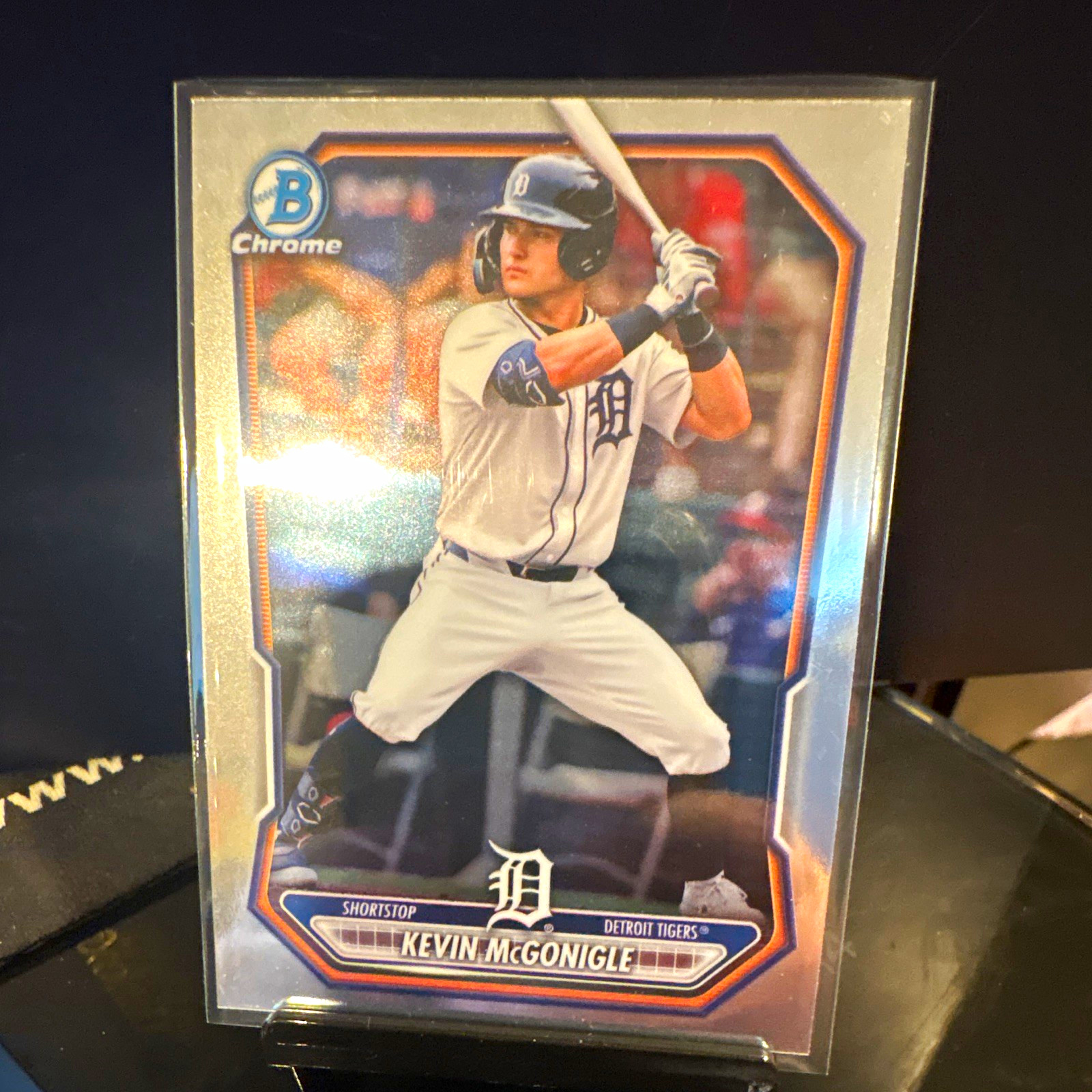 Topps 2026 Bowman Chrome Prospects Kevin McGonigle Rookie #BCP-145 Tigers