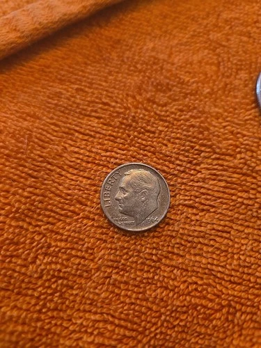 AU/UNC 1964 Roosevelt Dime 10¢ - Exact Coin Shown - Last Year of 90% Silver