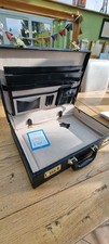 leather briefcase black