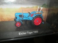 1:43 Ixo / Hachette Traktor Eicher Tiger 1960 In VP
