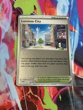 Pokémon Perfect Order #77/88 Lumiose City Reverse Holo