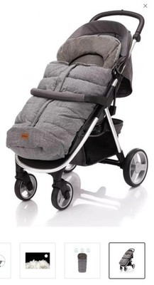 Fillikid Footmuff Kibo Swissmade Stroller Breathable Windproof Downfilled