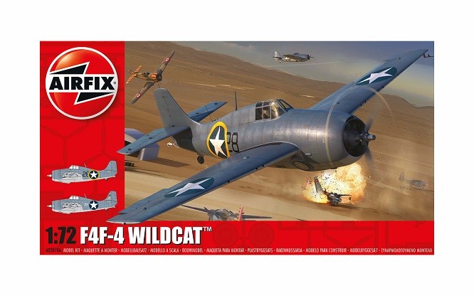 Airfix A02070A - 1/72 Grumman F4F-4 Wildcat - New