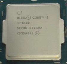  MIXED LOT OF 16 Intel i3 CPUs 6th 7th Gen. 6100, 6100T, 7100, 7100T, 8100 
