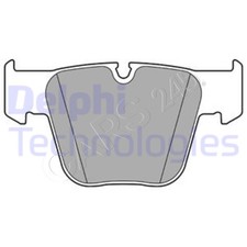 DELPHI Scheibenbremse Bremsbelagsatz F&uuml;r MERCEDES C216 W216 W220 0044207520