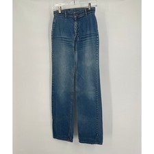 Levis Womens Jeans Size 2 Vintage 70s Plow Boy High Rise Straight Farmers USA