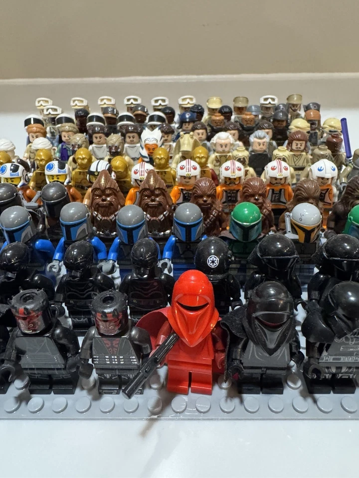 HUGE LEGO Star Wars Minifigure Lot of Figs 100+ Vader Maul Rebels Mandalorian - Image 3 of 4