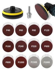 123PCS Angle Grinder Sanding Discs Attachments, 4 Inch Hook and Loop Backing ... 0.23 per gallon