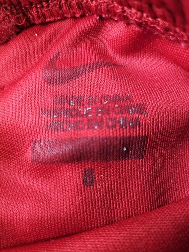 Nike Boy's Mesh Shorts in Red SZ(5) - Picture 4 of 5