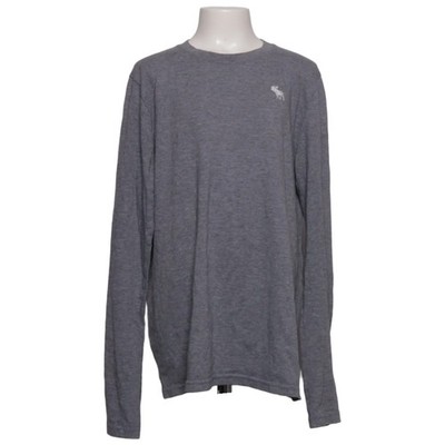 Abercrombie Kids, Langarmshirt, Größe: 176, Grau, Baumwolle/Polyester #JRE