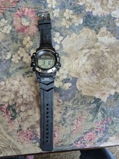 Reloj Digital Solar Litio AW 91-754 3BAR Resistente al Agua Negro Deporte Correr