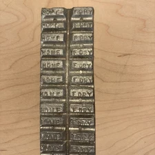 Pewter Casting Ingot Alloy Hallmark Metals Britannia for Jewelry