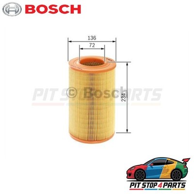 For Nissan Terrano Air Filter Bosch 1457433154 Replacement Durable 1996 - 2007