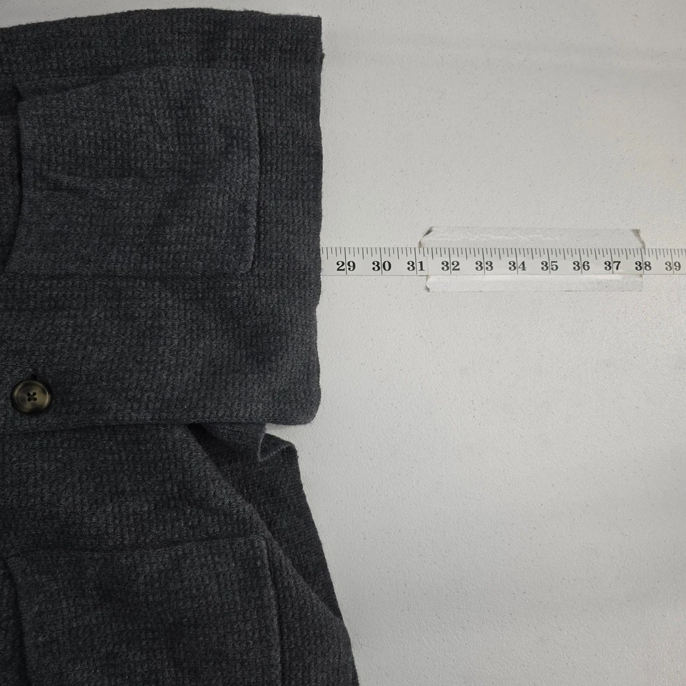 NWT Jos A Bank Reserve Mens Gray Wool Blend Button Front Knit Blazer Jacket L - Image 4 of 4