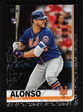2019 Topps Black 43/67 Pete Alonso #475 13iq