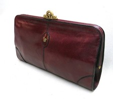 AIGNER Handtasche BÜGELTASCHE Abendtasche LEDERTASCHE Leder EXKLUSIV Clutch 4361