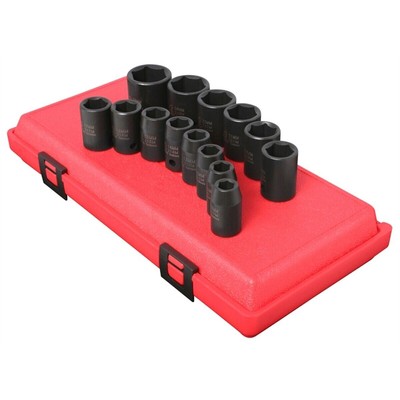 Sunex 2652 Sockel Set Impact 1/2IN. Drive 14 PC Std Metrisch