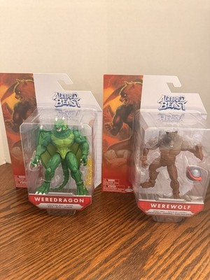 Jakks Pacific Seag Altered Beast Werewolf + Weredragon 4'' Figures Lot Of 2! New