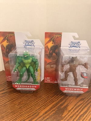 #ad Jakks Pacific Seag Altered Beast Werewolf Weredragon 4quot; Figures Lot Of 2 New $29.95