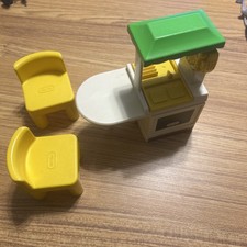 Little Tikes Dollhouse Furniture - Kitchen And Two Chairs