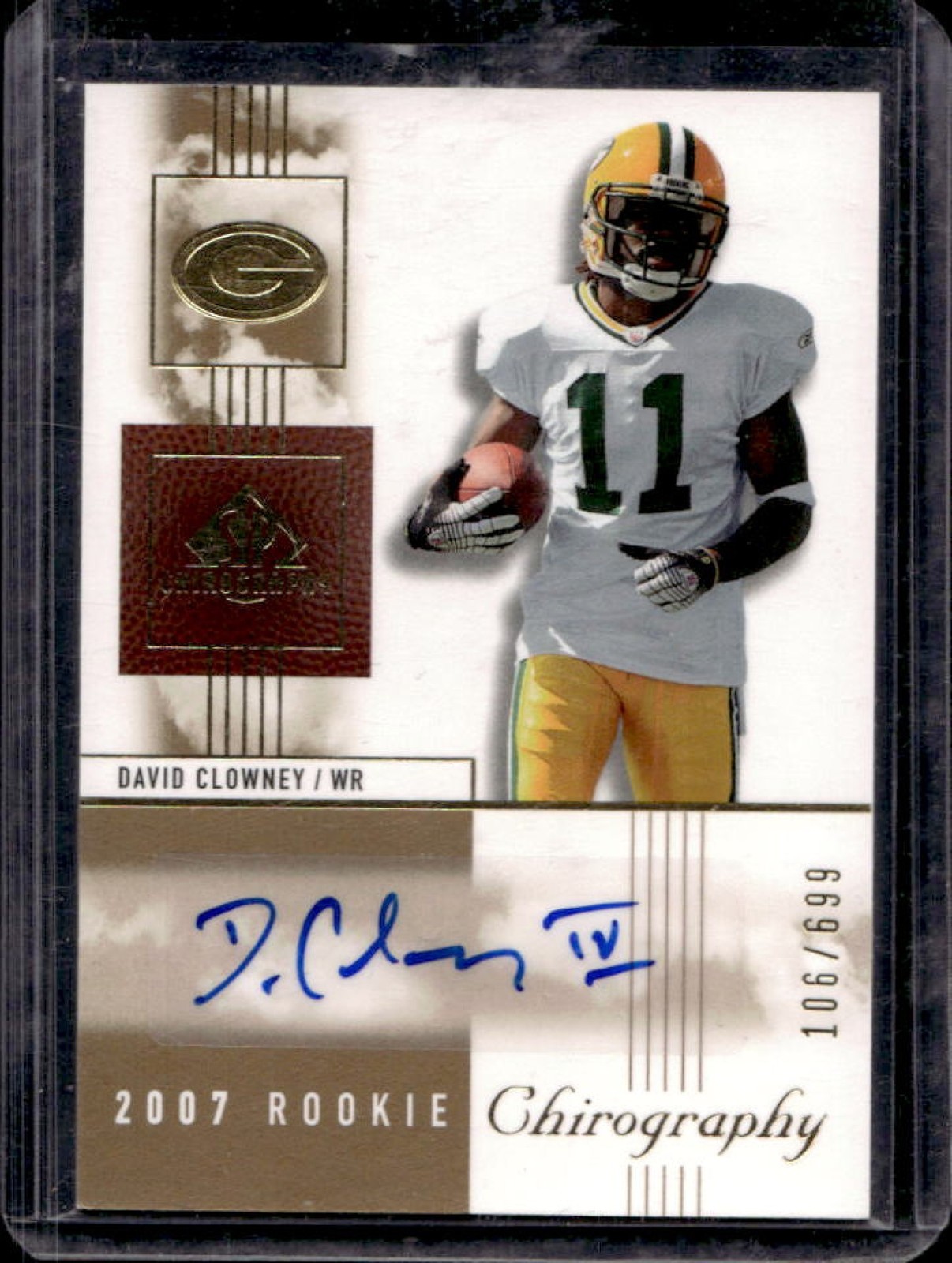 David Clowney SP Chirography #145 Autograph