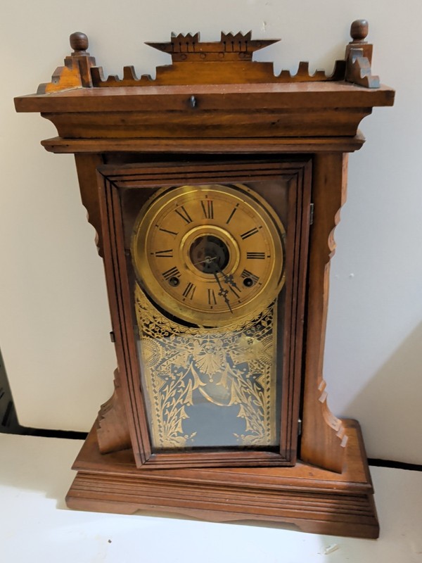 Terry Clock Co,Pittsfield Ma.Rare Mantle Clock