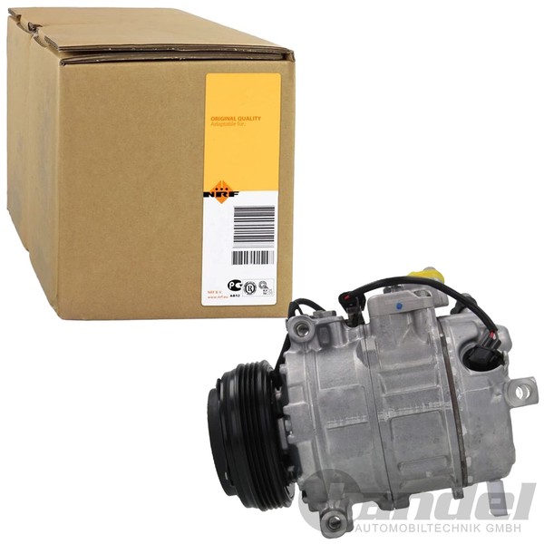 NRF Klimakompressor Passend FüR BMW 3Er E90 E91 E92 5Er E60 E61 6Er E63 Cabrio-image