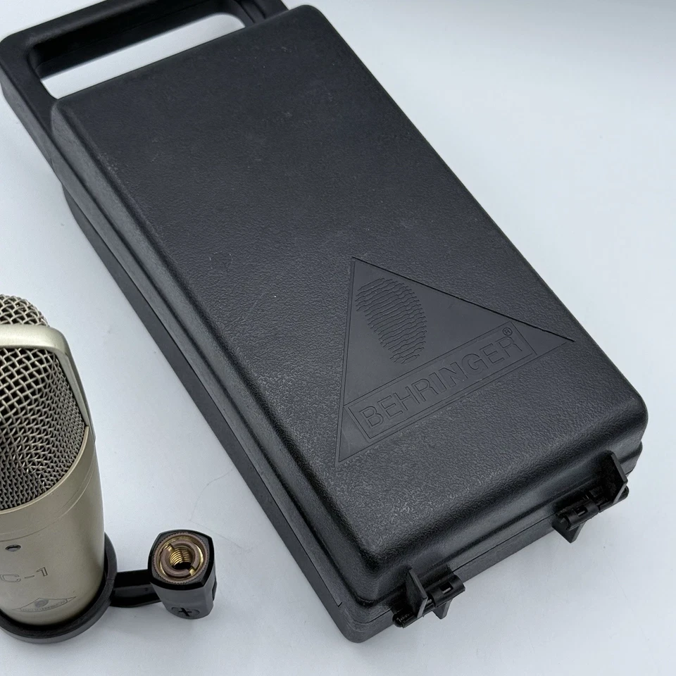 Behringer C-1 Studio Condenser Microphone w/ hard case - Works Great - Image 3 of 4