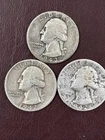 1942-1943 Washington Silver Quarters Coin Set