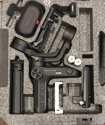ZHIYUN WEEBILL LAB: 3-Axis Handheld Gimbal Stabilizer Portable - Excellent Cond.