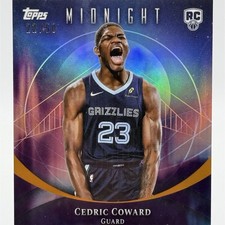 2025-26 Topps Midnight - Cedric Coward #71 Summer Solstice /50 Grizzlies RC