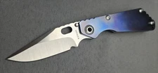 Strider Performance SnG Heat Color / HC Full Ti & Hand Ground MagnaCut Bowie NEW
